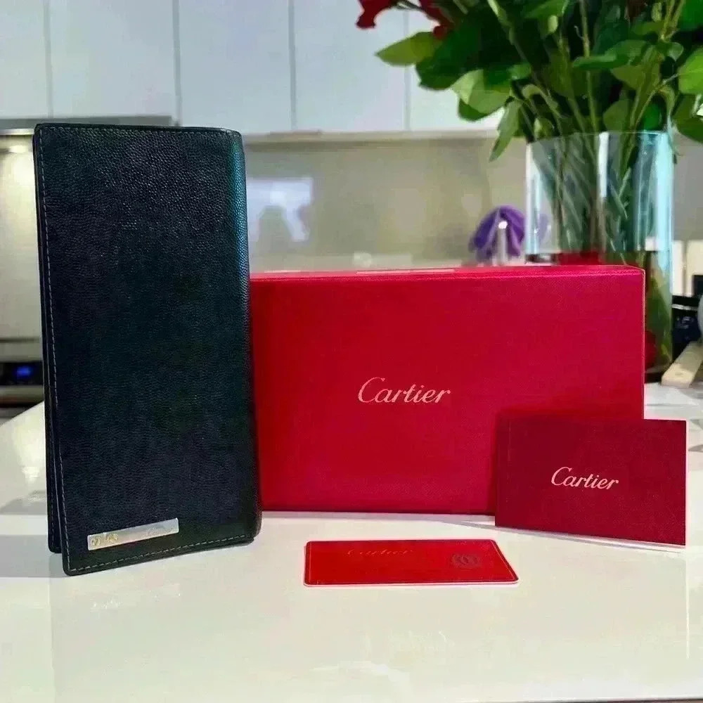 Cartier Santos Long Wallet Unisex